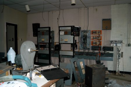 M-78 Twin/Triple Drive-In Theatre - Inside Projection